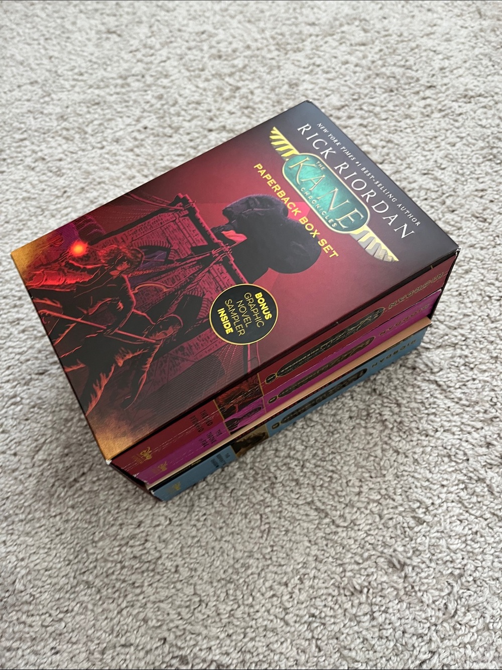 Disney Rick Riordan Kane Chronicles Box Set - Egyptian Mythology - Picture 15 of 15